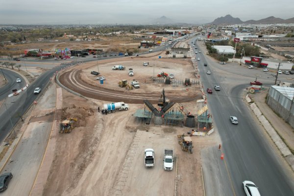 Arranca Municipio 2026 con avance en obra clave: Paso Superior Aldama–Fuerza Aérea alcanza un 9%