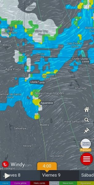 Prevén caída de nieve para el miércoles 7 de enero en Chihuahua
