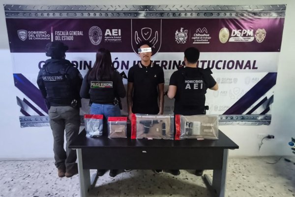 Participa SSPE en cateo en la capital: aseguran a hombre armado