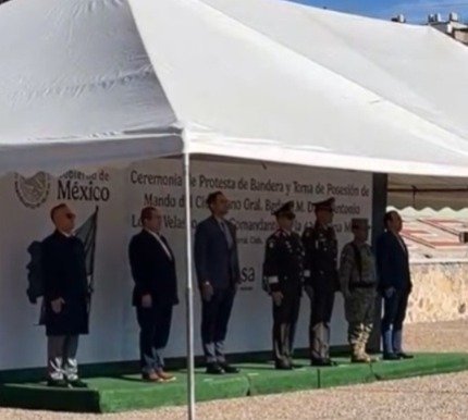 Rinde protesta nuevo comandante de la 42 Zona Militar en Parral