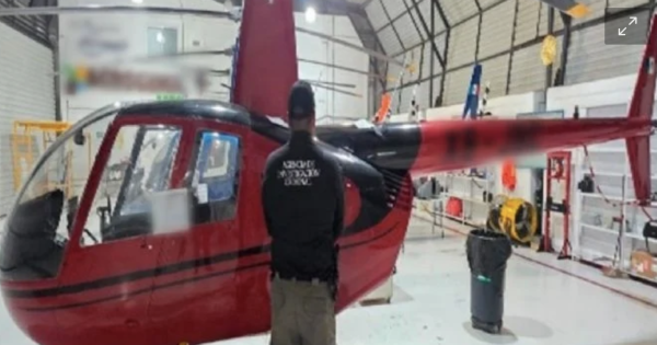 Aseguran seis aeronaves en cateo a presunto helipuerto clandestino en Veracruz