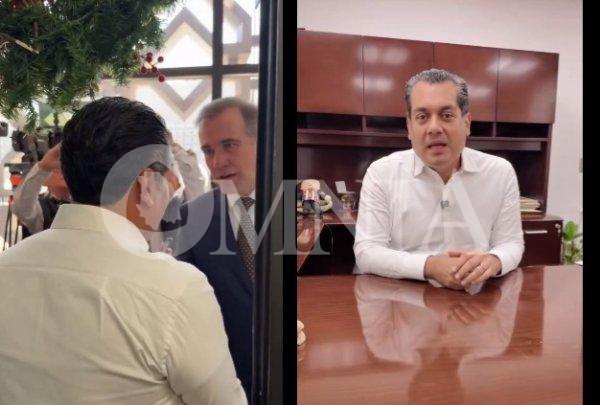 Video: Gutiérrez Luna increpa a Lorenzo Córdova… y luego rehúye al debate