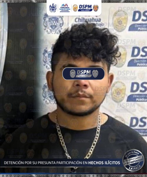 Logró Policía Municipal  orden de aprensión contra “El Borre” por delito de robo