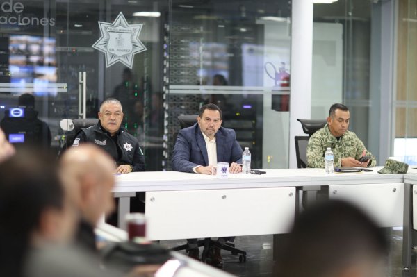 Resalta alcalde Cruz Pérez Cuéllar la labor de municipales por la detención de presuntos sicarios