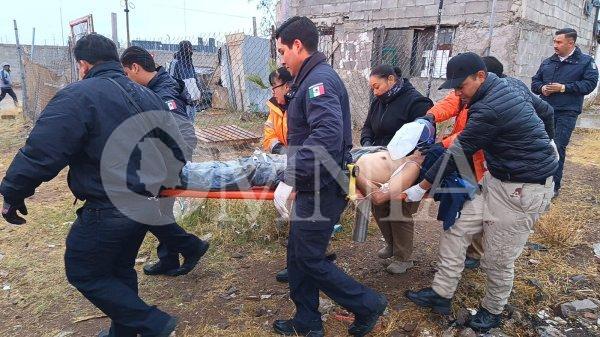 Hombre resulta lesionado tras colapso de techo en la colonia Pensiones Civiles del Estado