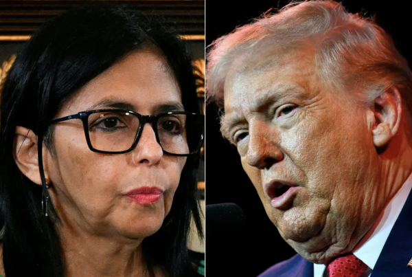 Trump conversa con la presidenta interina de Venezuela, Delcy Rodríguez