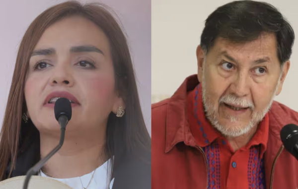 ‘Ya perdió el piso’: Grecia Quiroz vs Noroña por ataques en su contra