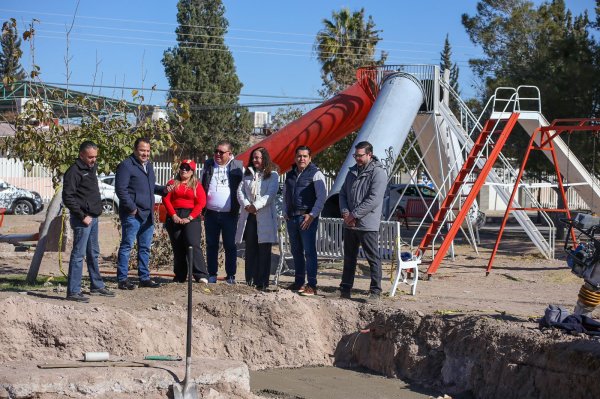 Supervisa Valenciano inicio de construcción del nuevo Centro Comunitario para familias de la colonia Obrera