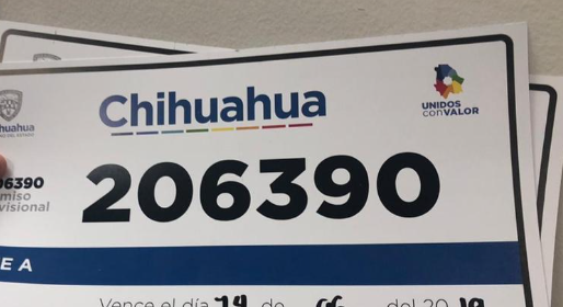Pide ONAPAFA a Hacienda la entrega de placas vehiculares y no cartones