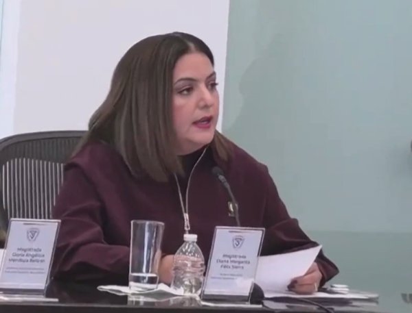 Defiende Magistrada Félix Sierra legalidad en sesión del Pleno del PJ; 