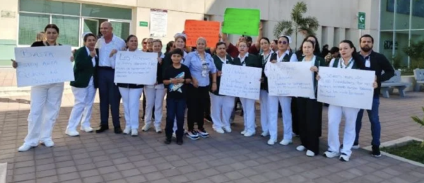 Trabajadores del Hospital General de Culiacán denuncian falta de pago por parte del IMSS Bienestar