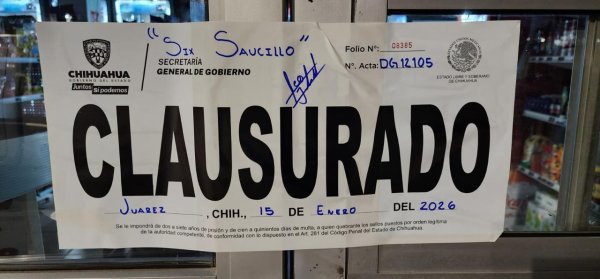 Realiza Gobernación Estatal 288 inspecciones y clausura 13 establecimientos durante la última semana