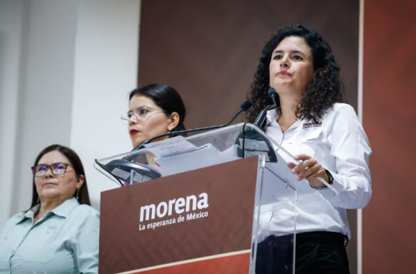 Luisa Alcalde lanza advertencia al PRI en Durango: ‘sus días están contados’