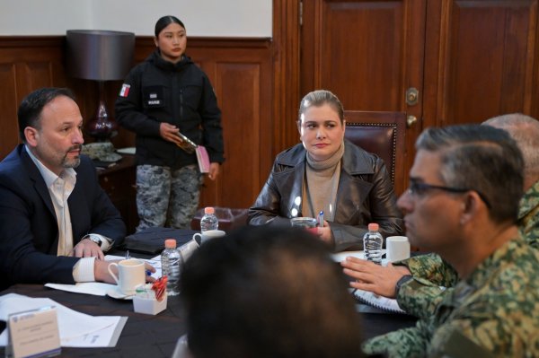 Encabezó Maru Mesa Estatal de Seguridad