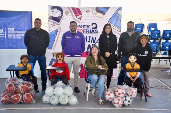 Nancy “La China” Frías impulsa entornos escolares dignos y seguros con el programa “Juntos Construimos”