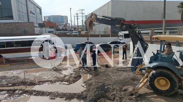 Supervisa Martínez trabajos en el Centro Histórico; agua localizada será utilizada para servicio de hidrantes