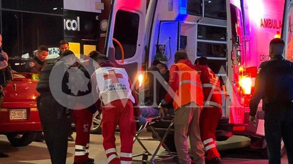 Tras discusión balean a dos en Plaza Platinum en la Cantera