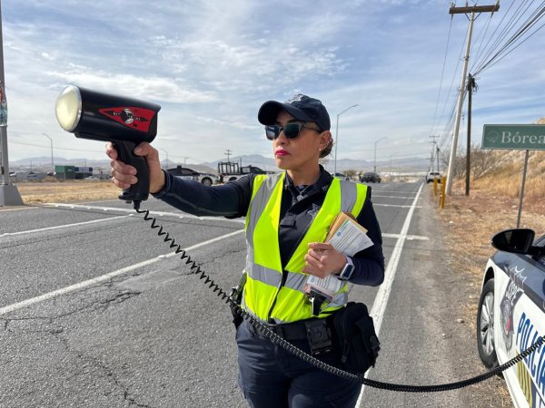 Continúa SSPE “Operativo Radar” para prevenir accidentes viales en Chihuahua
