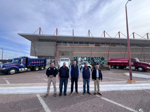 Gracias a las buenas finanzas del municipio, entregamos cinco unidades para fortalecer los servicios públicos en Camargo: Jorge Aldana