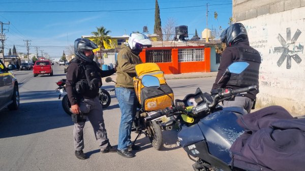 Refuerza Policía Municipal operativos y recupera motocicletas con reporte de robo