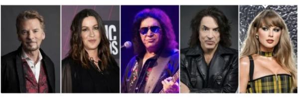 Taylor Swift, Alanis Morissette e integrantes de Kiss ingresan al Salón de la Fama de Compositores