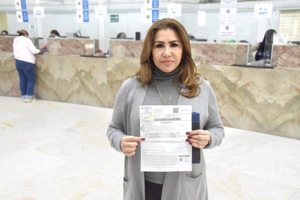 Cumple Sindica con pago del Impuesto Predial 2026