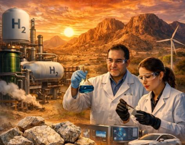 Del desierto al laboratorio: cómo Chihuahua transforma rocas comunes en esponjas de carbono para un futuro energético limpio