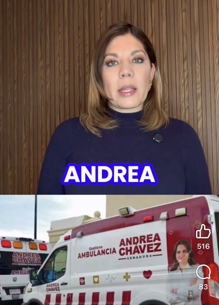 De nuevo le piden a Andrea Chávez frenar propaganda: Daniela Álvarez