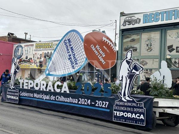 Ganadores Teporaca 2025 realizan tradicional desfile