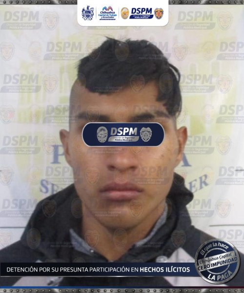 Detienen a tres con 170 porciones de cristal en la Madera 65