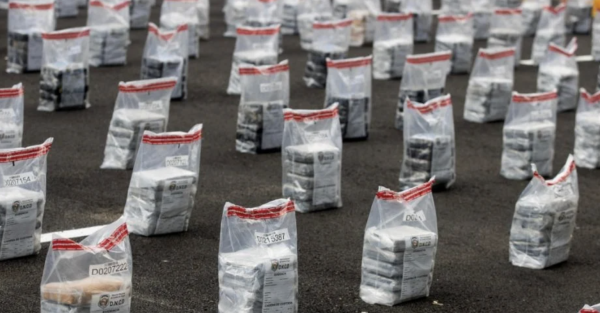 Buque con dos toneladas de cocaína es incautado en Santa Marta, Colombia
