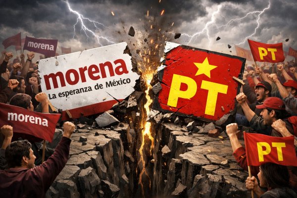 ¿Crisis en la 4T? PT rompe con Morena en Veracruz; denuncia chantaje a sus alcaldes