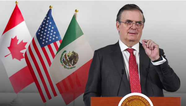 Ebrard confirma que el T-MEC ‘sobrevive’ para México y Canadá... pero ‘Trump cambiará reglas de origen’