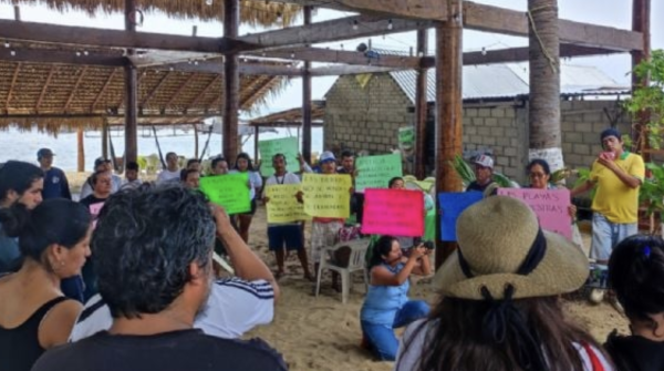 Denuncian incursión de 