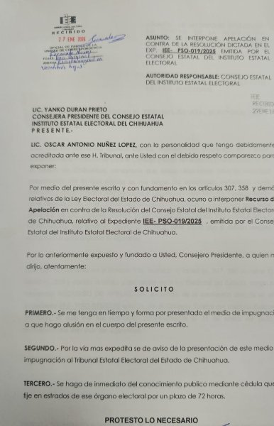 Álex Domínguez llama a autoridades electorales a definir límites y reglas claras en promoción política rumbo a 2027