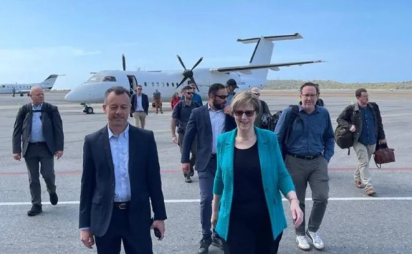 Llega la misión diplomática de Estados Unidos a Venezuela