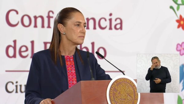 Sheinbaum reacciona a mensaje de Calderón; tacha de hipócritas a los conservadores
