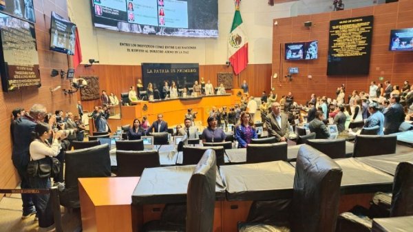 Congreso declara válidas las reformas judicial y de intervención extranjera; oposición da la espalda