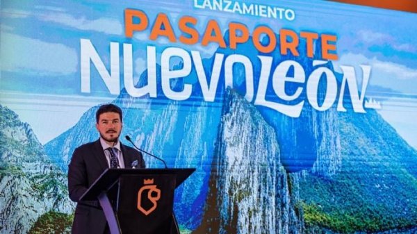Lanzan Samuel y Mariana ‘pasaporte nuevo león’ rumbo al mundial 2026