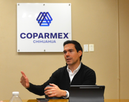 Advierte Coparmex Chihuahua que discurso confrontativo con Estados Unidos podría generar incertidumbre económica