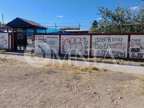 Denuncian vandalismo en el kínder “Nellie Campobello”