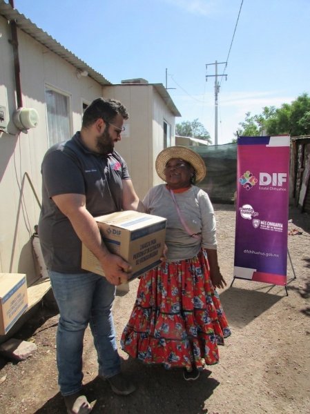 Beneficia DIF Estatal a 135 mil chihuahuenses con más de 57 mil paquetes alimenticios