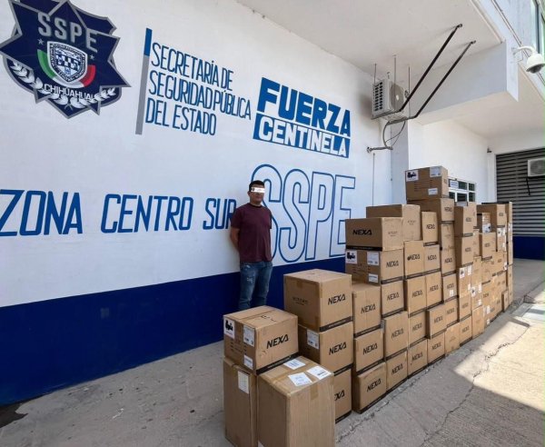 Asegura SSPE cargamento de 6 mil 400 