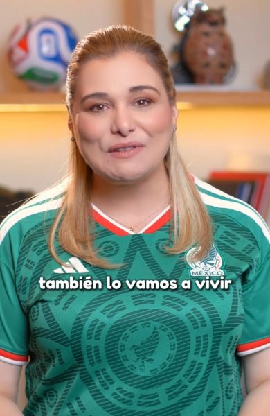 Vivamos juntos nuestra fiesta mundialista: anuncia Maru Campos transmisión de partidos de la Selección Mexicana