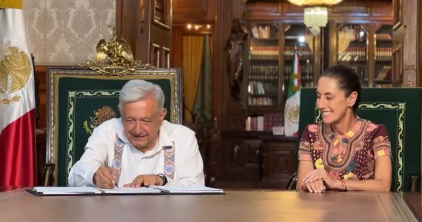 AMLO le dice a Sheinbaum: 
