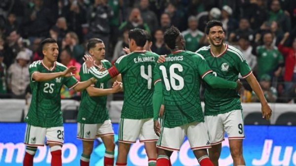 México golea 5-1 a Serbia en su último partido de preparación rumbo al Mundial (Videos)