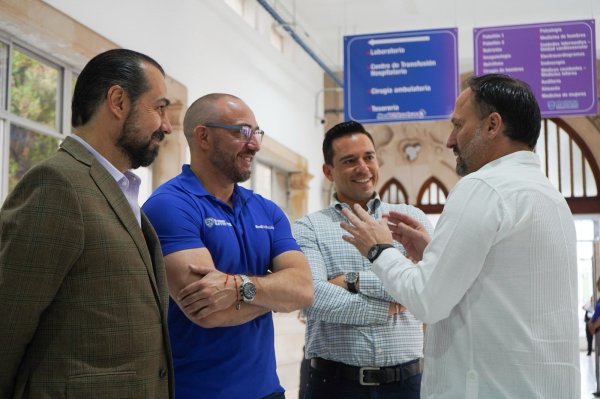 Supervisan autoridades estatales infraestructura y atención médica en el Hospital Central