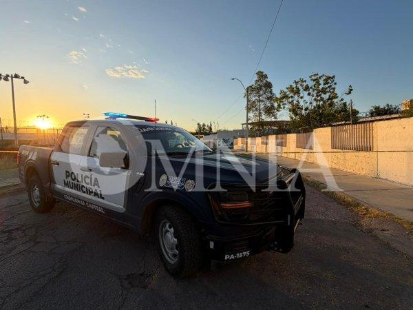 Aseguran manta en la colonia Infonavit Nacional; Fiscalía inicia investigaciones