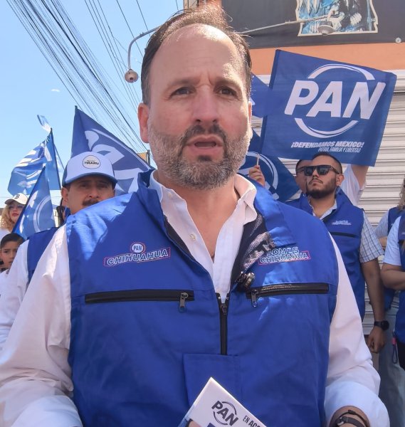 PAN sale a las calles para respaldar a Maru Campos y defender a Chihuahua: Santiago de la Peña