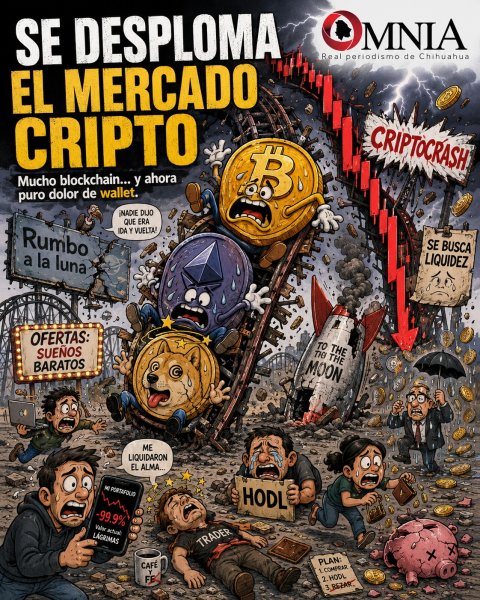 Se desploma la criptomoneda
